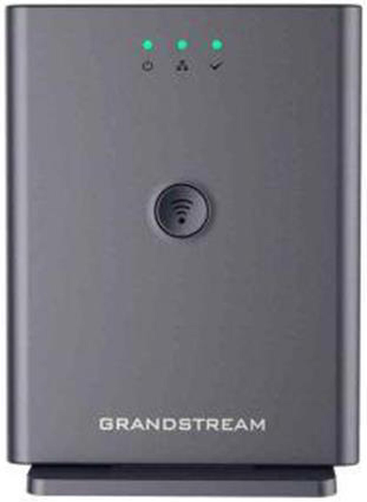 Grandstream DP752 Long-Range Voip Sip Dect Base Station, AC Plus Poe, Supports Up to 5 X Concurrent