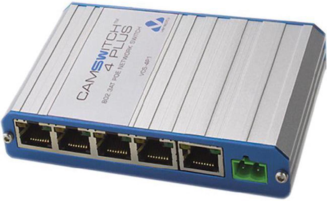 Alt view image 2 of 8 - Veracity Camswitch Plus Vcs-4P1 Ethernet Switch
