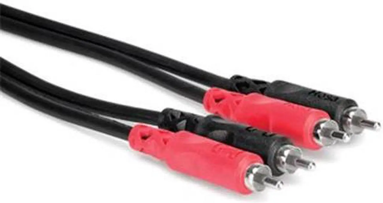 Alt view image 8 of 20 - Hosa CRA201 Dual RCA to Dual RCA Cable, 1 Meter (3.3 ft)