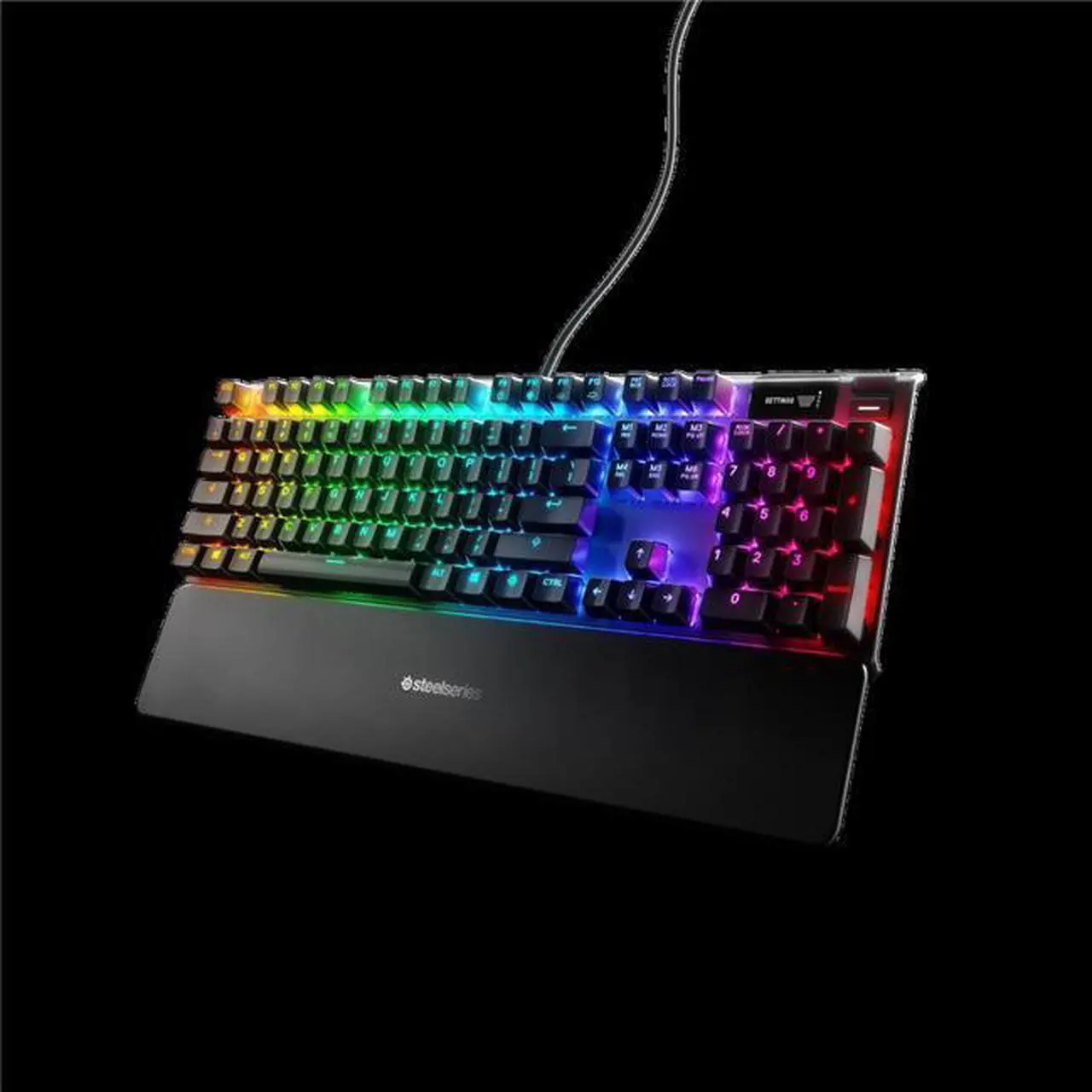 Alt view image 5 of 20 - SteelSeries 64636 Apex 7 TKL RGB Mechanical Gaming Keyboard (Red Switch)