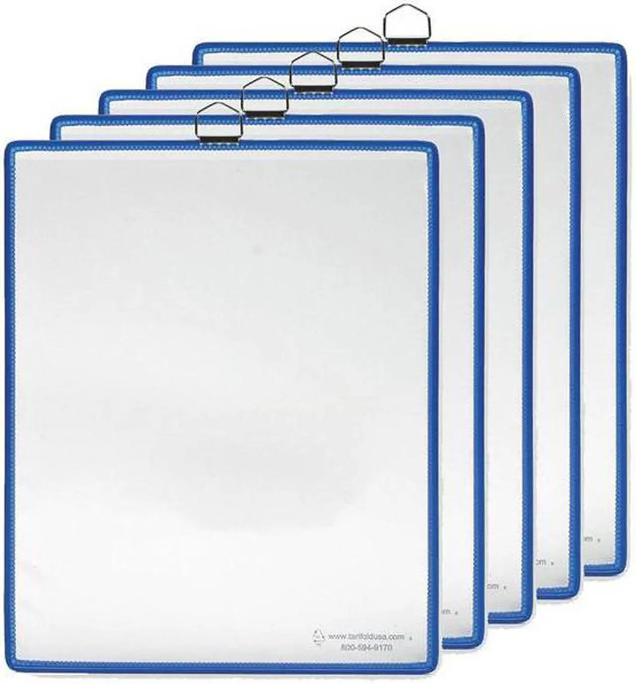 Alt view image 3 of 4 - TARIFOLD PMV5 Magnetic Sheet Pocket, Blue, PK5