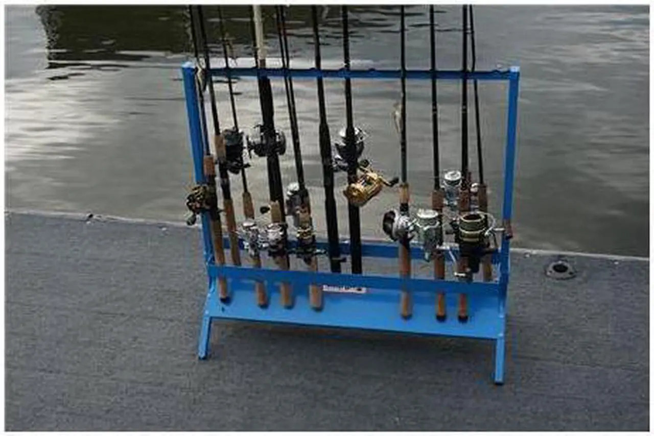 Alt view image 6 of 12 - Viking Solutions VKS-VFR001 FISHING ROD RACK