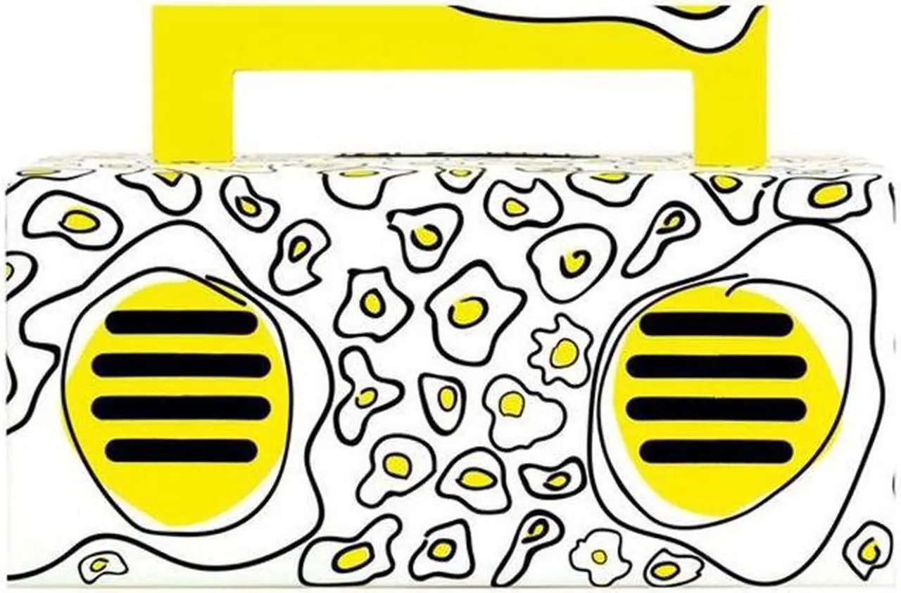 Alt view image 2 of 5 - QFX BT-41-Egg-Yolk Bluetooth Streaming TWS Ready Speaker (Yellow)