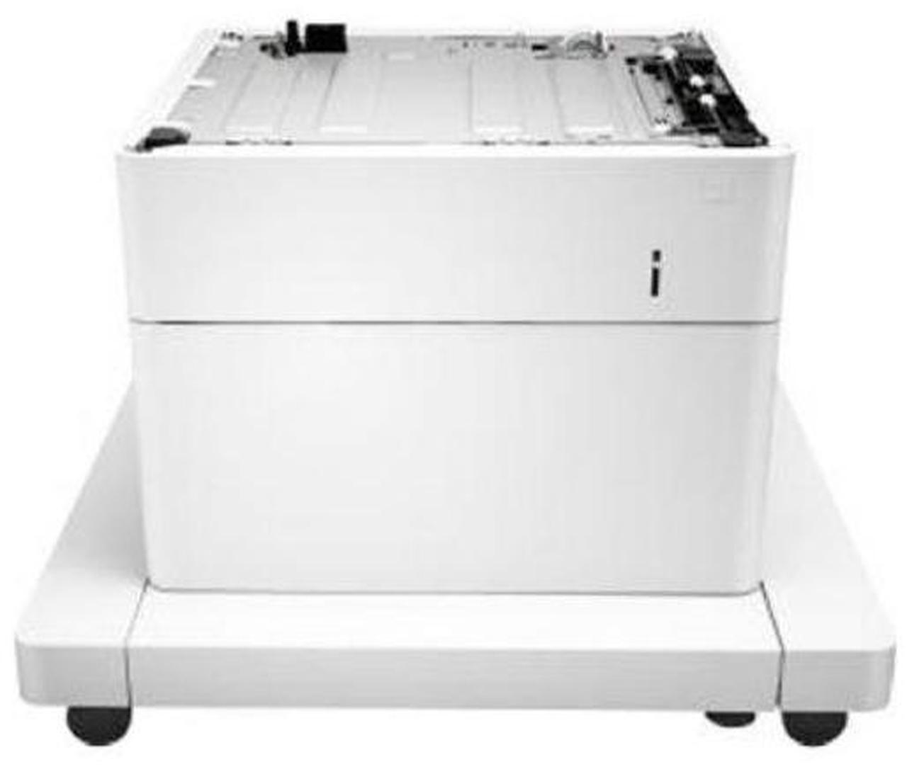 Alt view image 9 of 15 - HP J8J91A Paper Feeder And Cabinet - Printer Base With Media Feeder - 550 Sheets In 1 Tray(S) - For Laserjet Enterprise Mfp M633, Laserjet Managed Mfp E62555