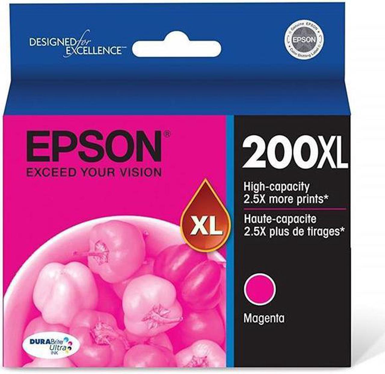 Epson T200XL320-S T200 XL Ultra High Capacity Cartridge Ink, Magneta