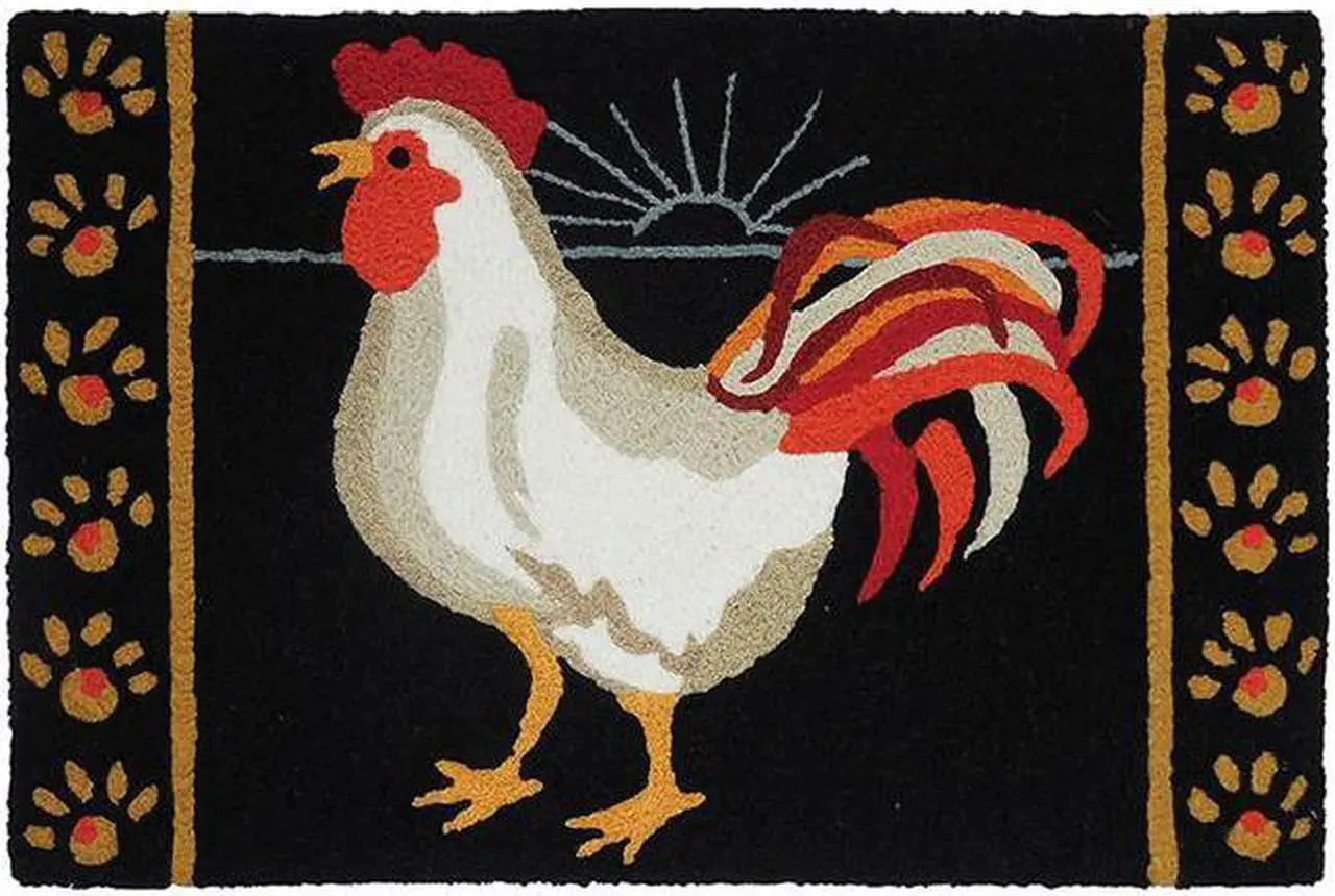 Main image of Jellybean JB-SFG021 20 x 30 in. Sunrise Rooster Rug
