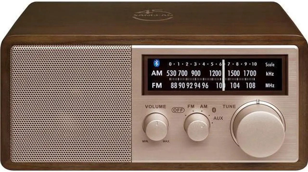 Alt view image 11 of 13 - Sangean - WR-16SE - Sangean WR-16SE WR-16 45th Anniversary Special Edition AM/FM Wooden Cabinet Radio with Bluetooth