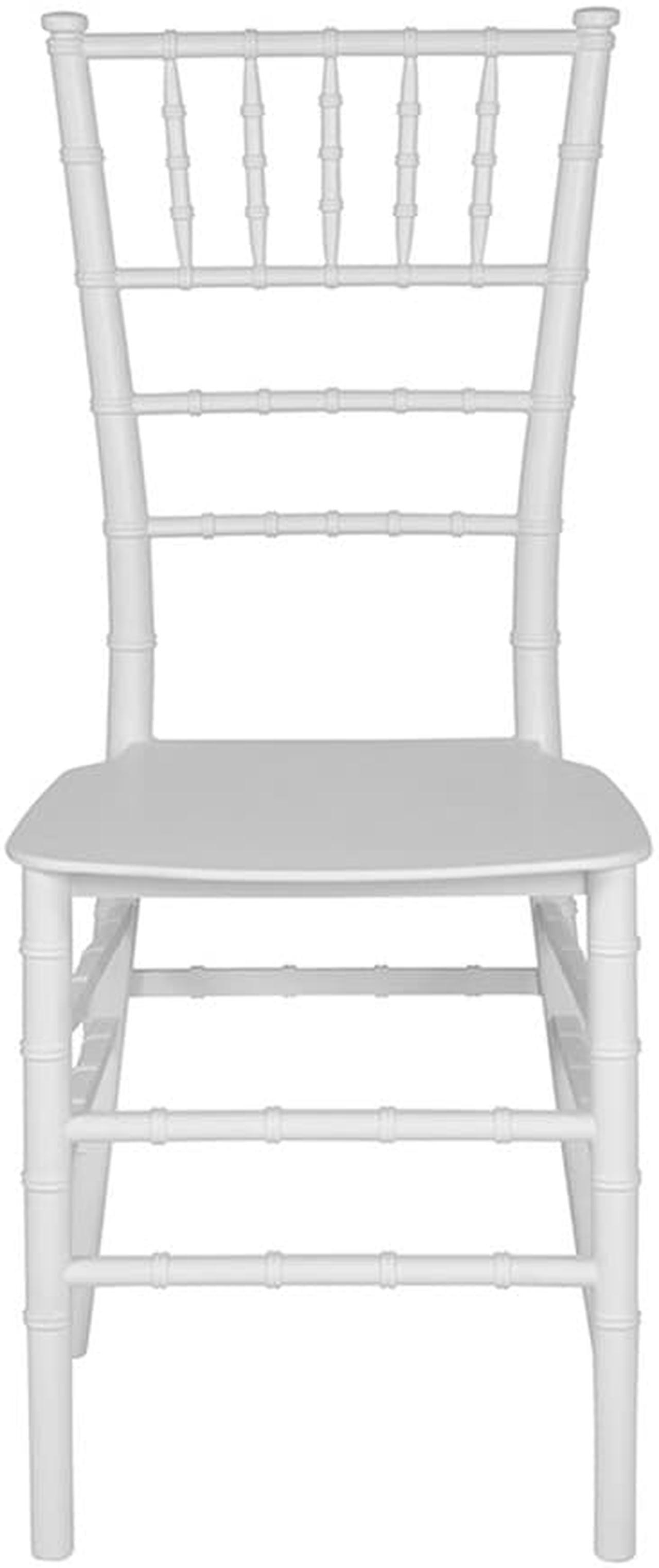 Alt view image 8 of 20 - HERCULES Series White Resin Stacking Chiavari Chair