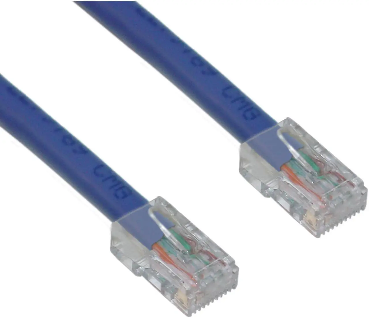 Main image of Cable Wholesale Cat 5e Ethernet Patch Cable, Bootless, 5 foot - Blue