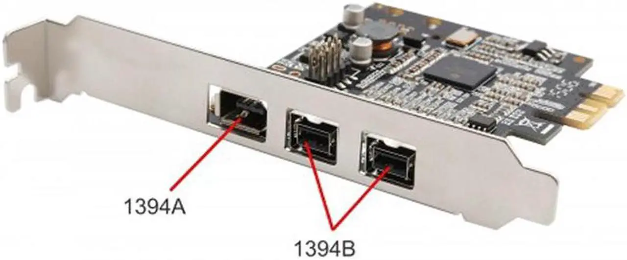 Alt view image 10 of 13 - SYBA Low Profile PCI-Express 1394B/A Firewire Card Model SD-PEX30009