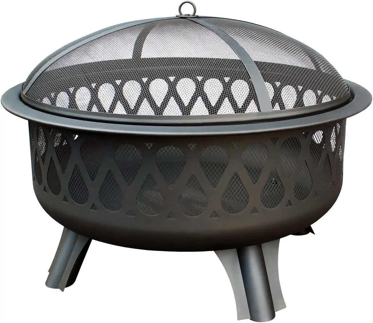 Main image of Landmann Magnafire Outdoor Fire Pit with Heavy Duty Spark Guard