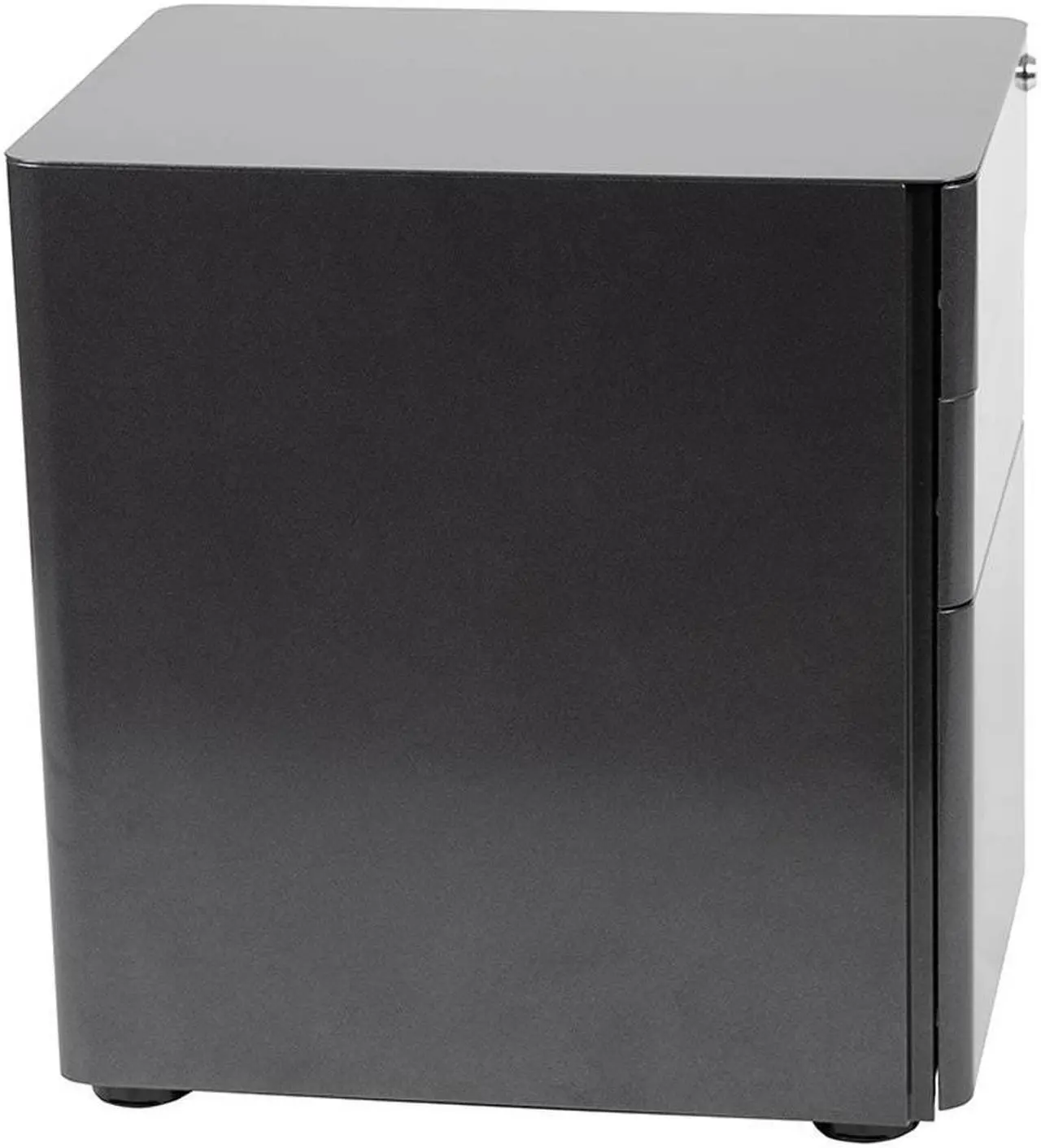 Alt view image 10 of 20 - Flash Furniture 3-Drawer Cabinet Legal & Letter Files Black 21" (HZCHPL01BK)