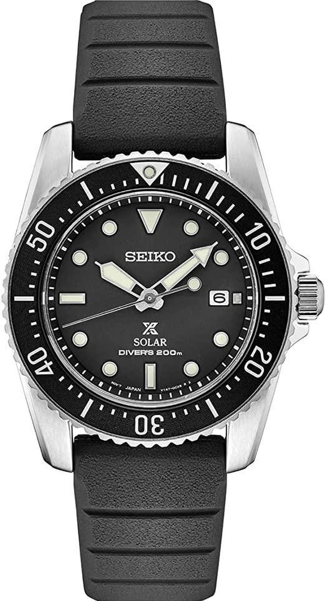 Alt view image 4 of 4 - Seiko SNE573 38mm Prospex Solar Powered Dive Watch