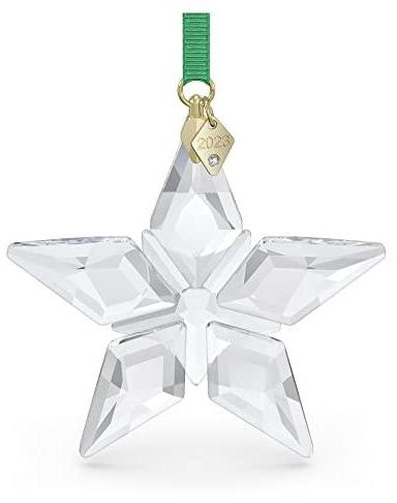Alt view image 6 of 7 - Swarovski Annual Edition 2023 Ornament, Clear Crystal Star with 97 Facets, Gold-Tone Finished Tag, Part of The Swarovski Annual Edition Collection