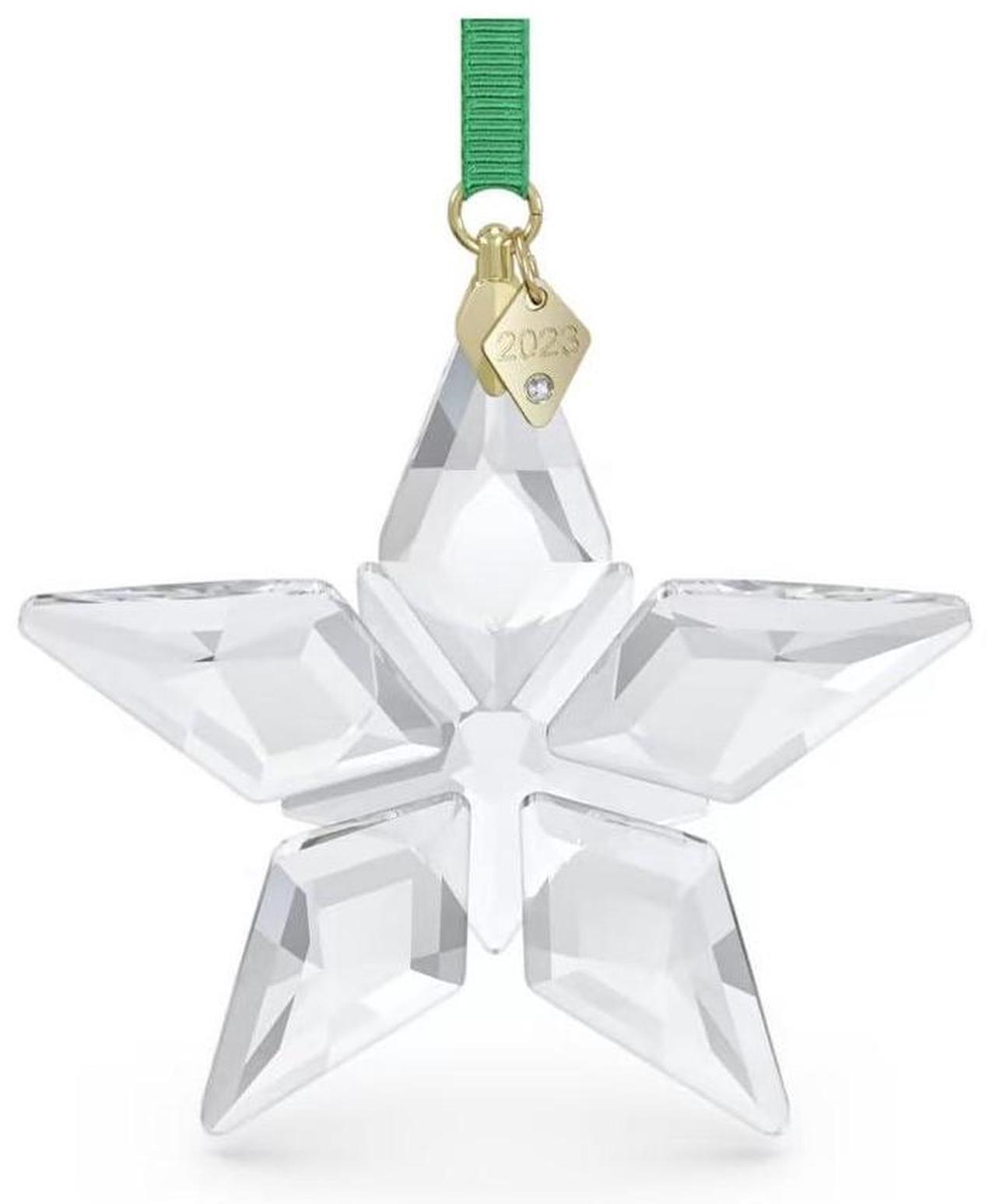 Alt view image 7 of 7 - Swarovski Annual Edition 2023 Ornament, Clear Crystal Star with 97 Facets, Gold-Tone Finished Tag, Part of The Swarovski Annual Edition Collection