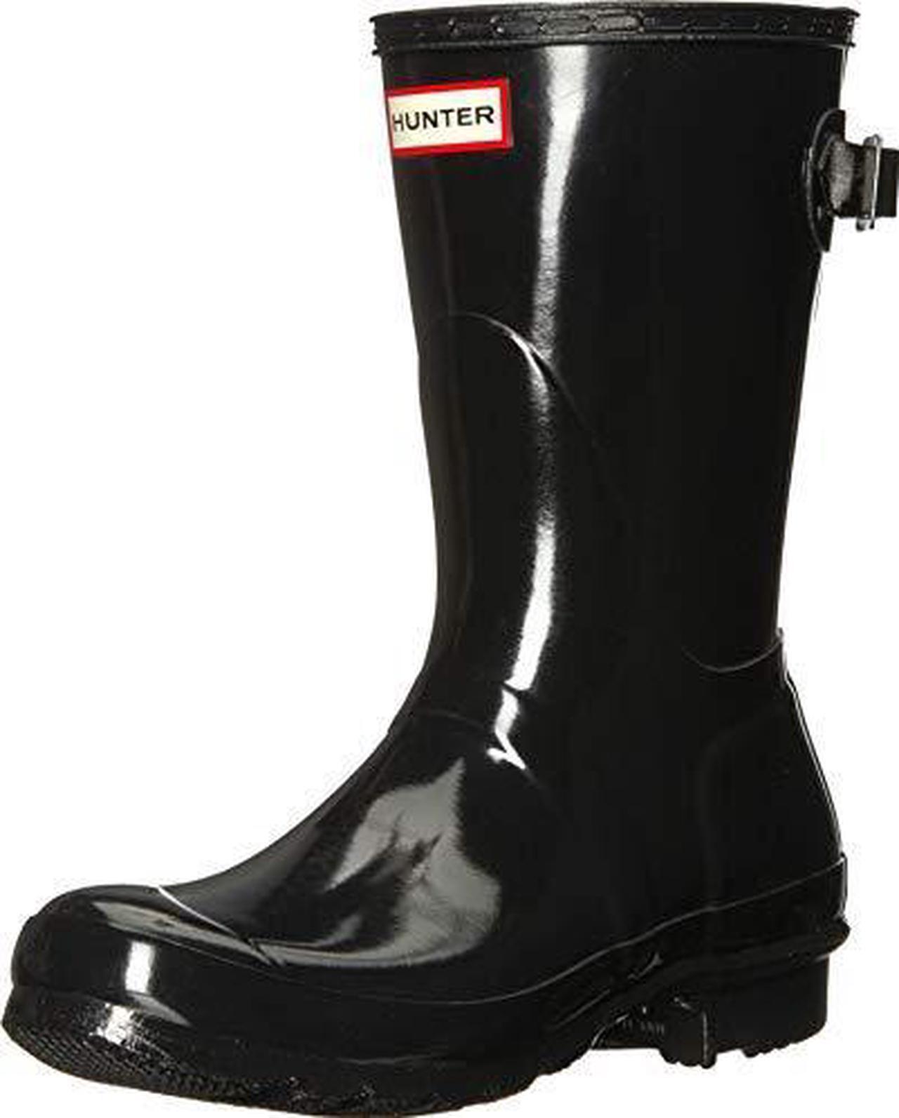 Alt view image 5 of 6 - HUNTER Women's Original Back Adjustable Short Gloss Rain Boots