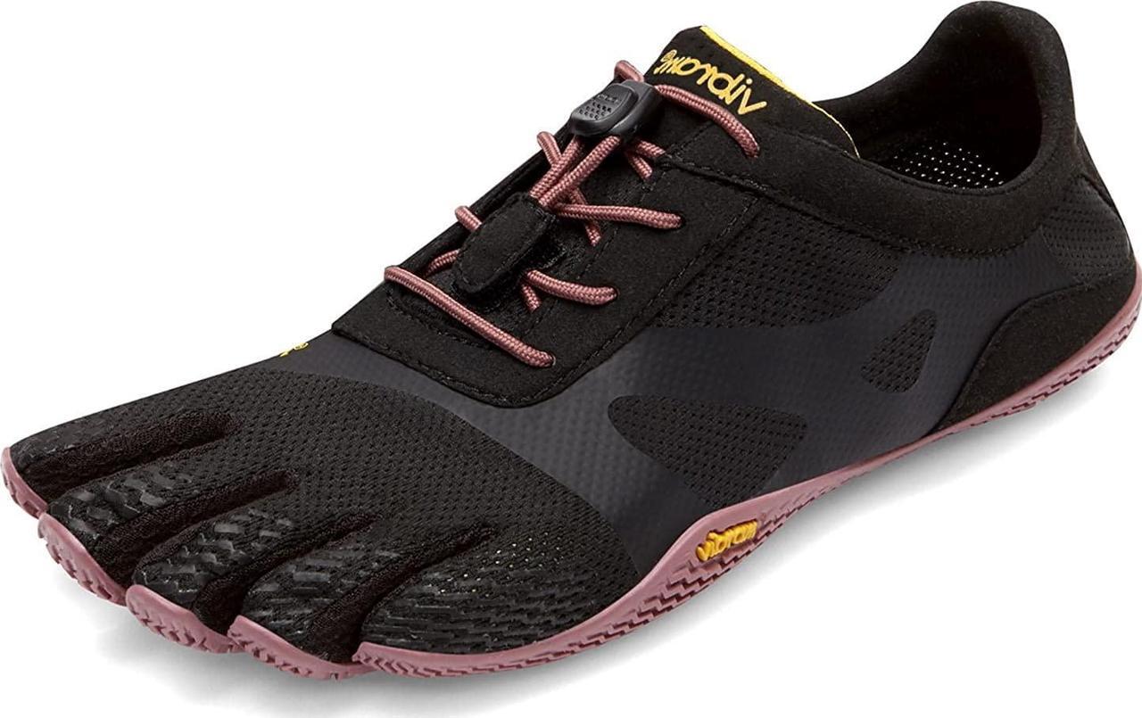 Main image of Vibram Womens Five Fingers KSO EVO Crosstraining Sneaker - Black/Rose