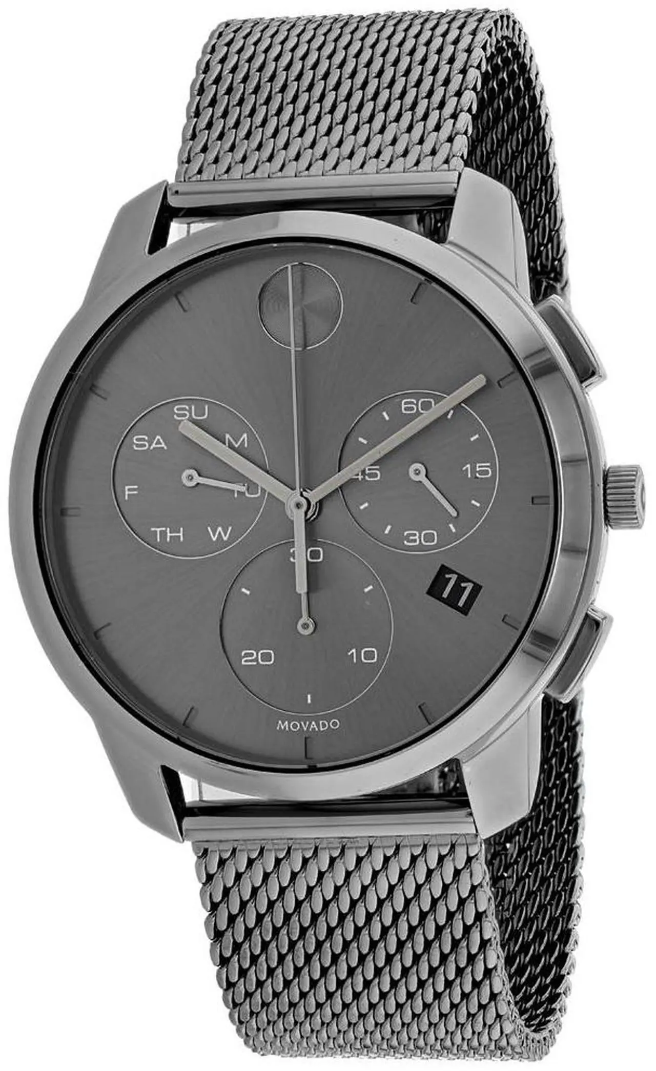 Alt view image 6 of 8 - Movado Men's Bold Gunmetal  Dial Watch - 3600635