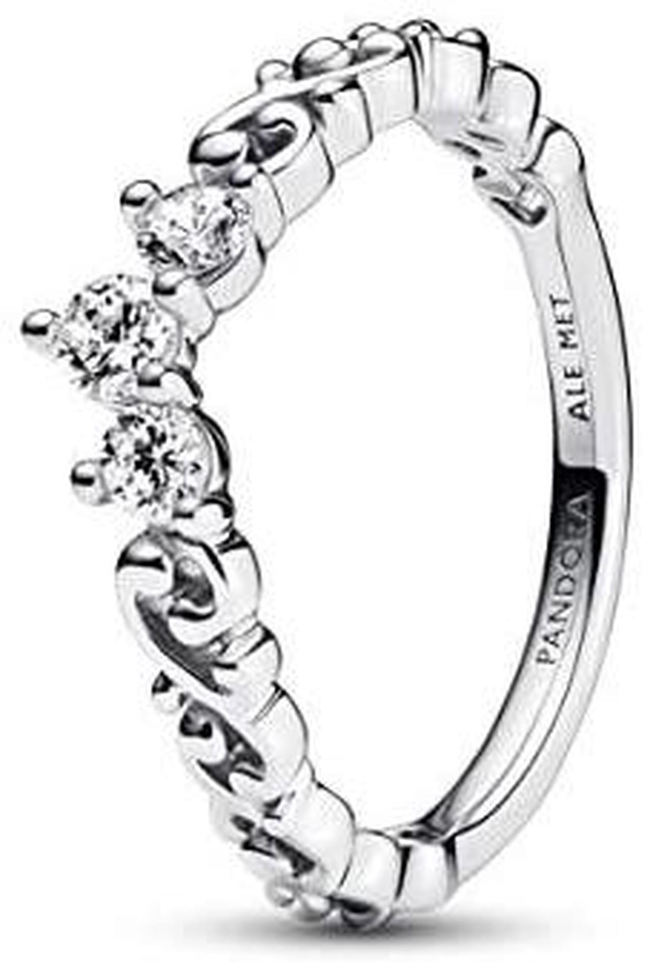 Alt view image 2 of 3 - Pandora Regal Swirl Tiara Ring