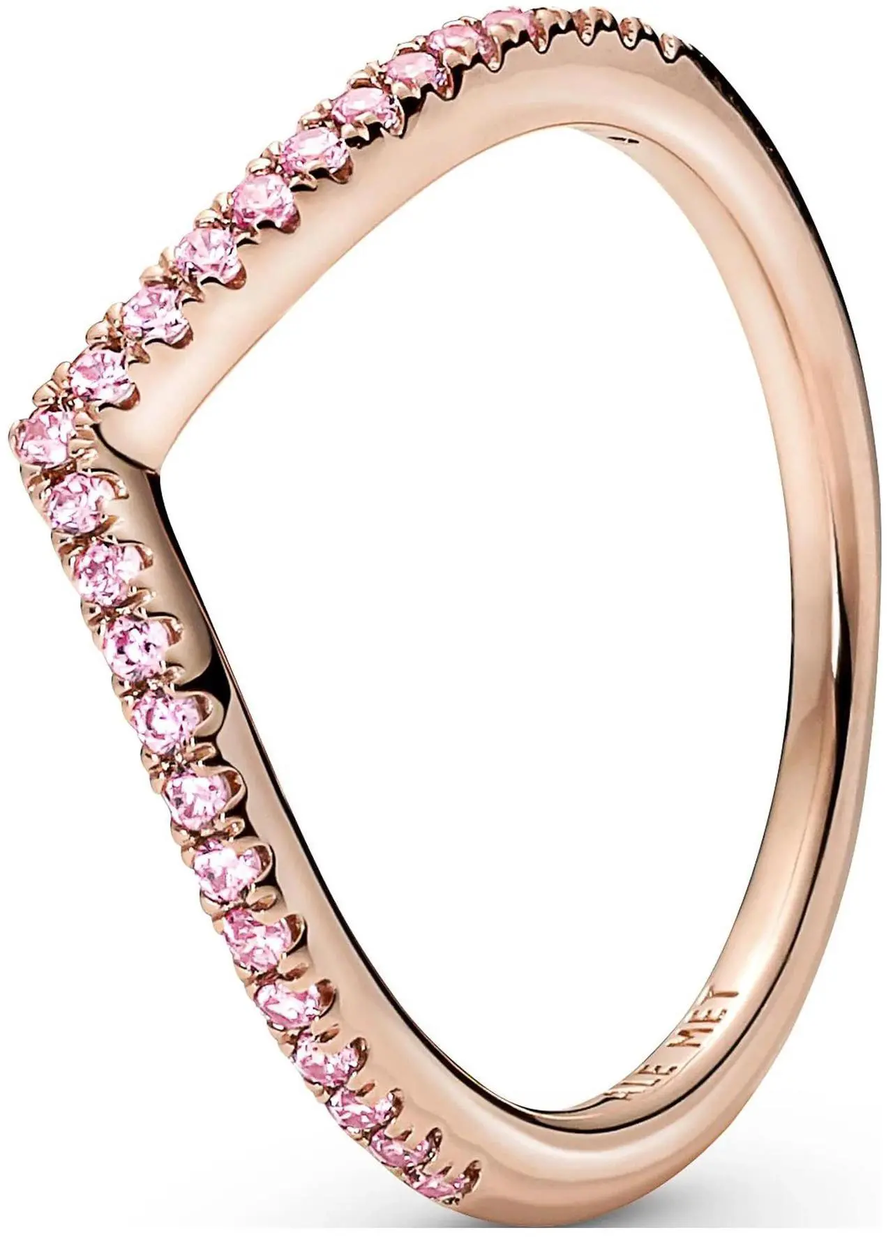 Alt view image 2 of 2 - Pandora Timeless Wish Sparkling Pink Ring