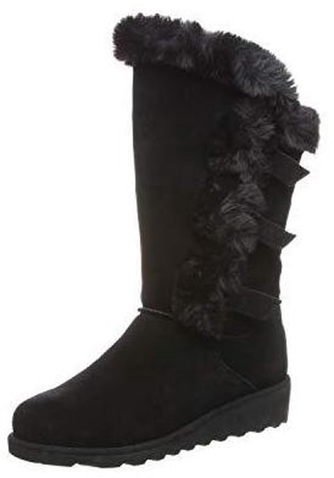 Alt view image 2 of 2 - BEARPAW Womens Genevieve Suede 12 Inch Slip On Boots