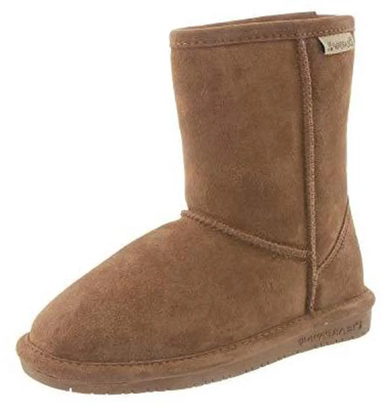 Alt view image 2 of 3 - BEARPAW Girls Emma Short Suede Boots