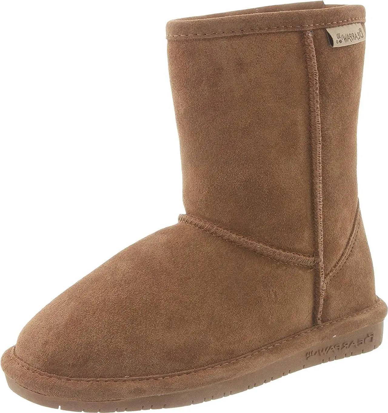 Alt view image 3 of 3 - BEARPAW Girls Emma Short Suede Boots