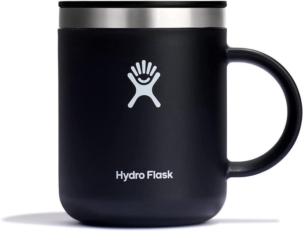 Main image of Hydro Flask Mug - Stainless Steel 12 Oz Tea Coffee Travel Mug - Vacuum Insulated - Black