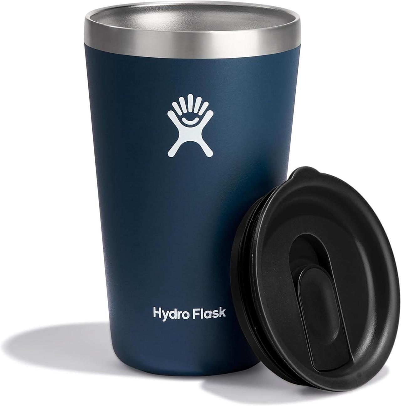 Alt view image 7 of 7 - Hydro Flask Insulated Tumbler with Lid and Double Wall, 16 oz - Indigo Blue