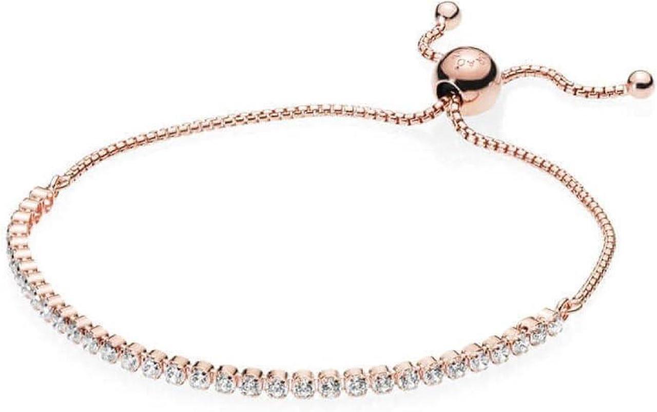 Main image of Pandora Sparkling Slider Tennis Bracelet
