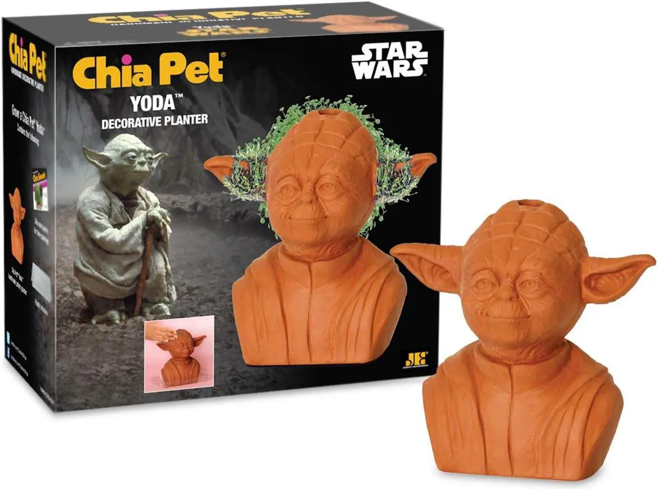 Main image of Star Wars Yoda Chia Pet Decorative Planter