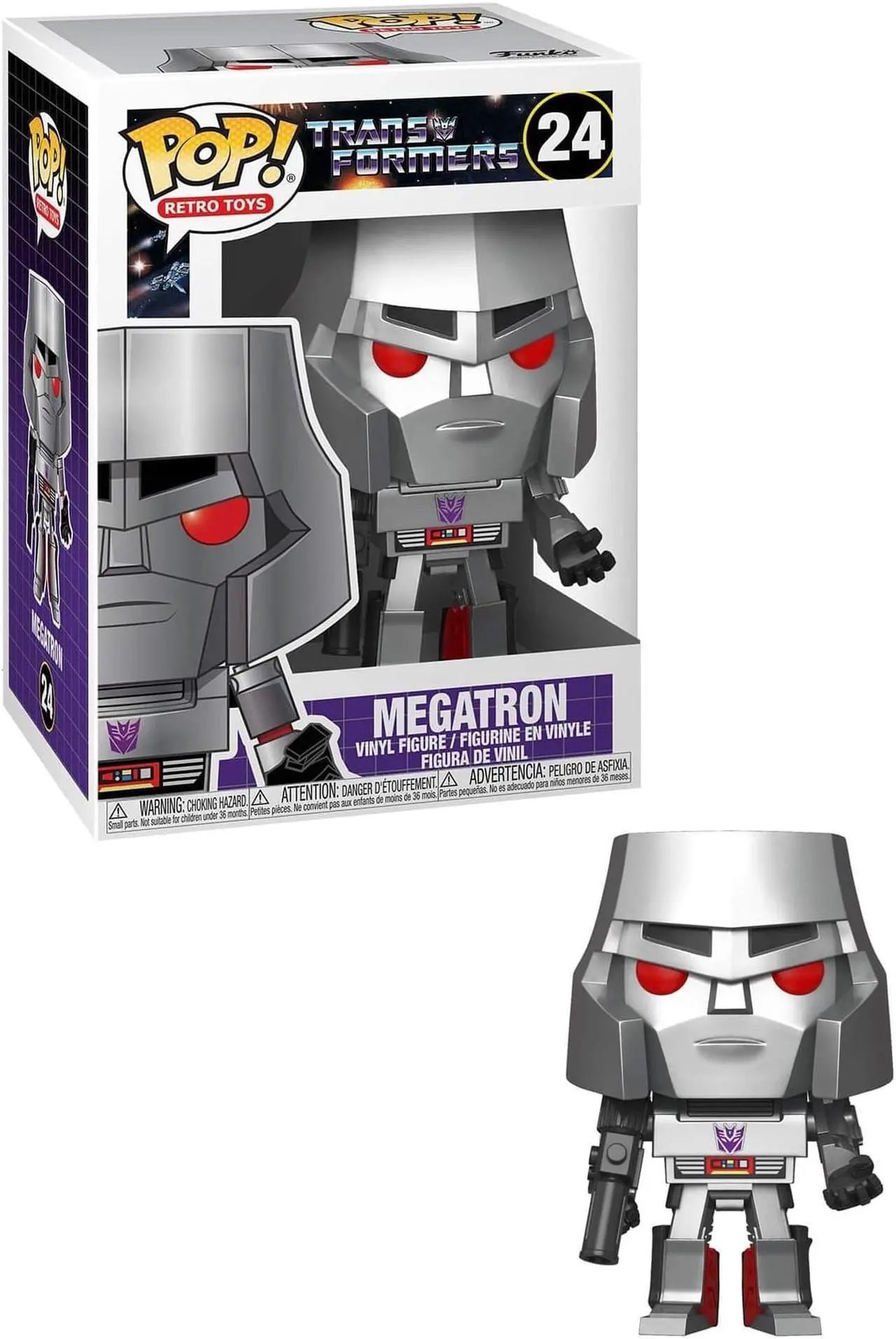 Alt view image 3 of 5 - FUNKO POP! VINYL: Transformers- Megatron