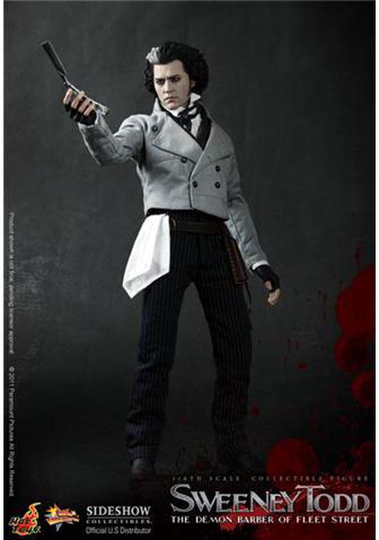 Sweeney Todd The Demon Barber Of Fleet Street 12" Figure By Hot Toys