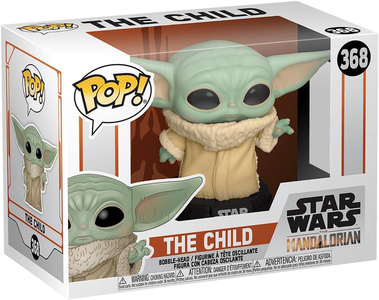 Alt view image 3 of 7 - Star Wars The Mandalorian Funko POP Vinyl Figure | The Child "Baby Yoda"