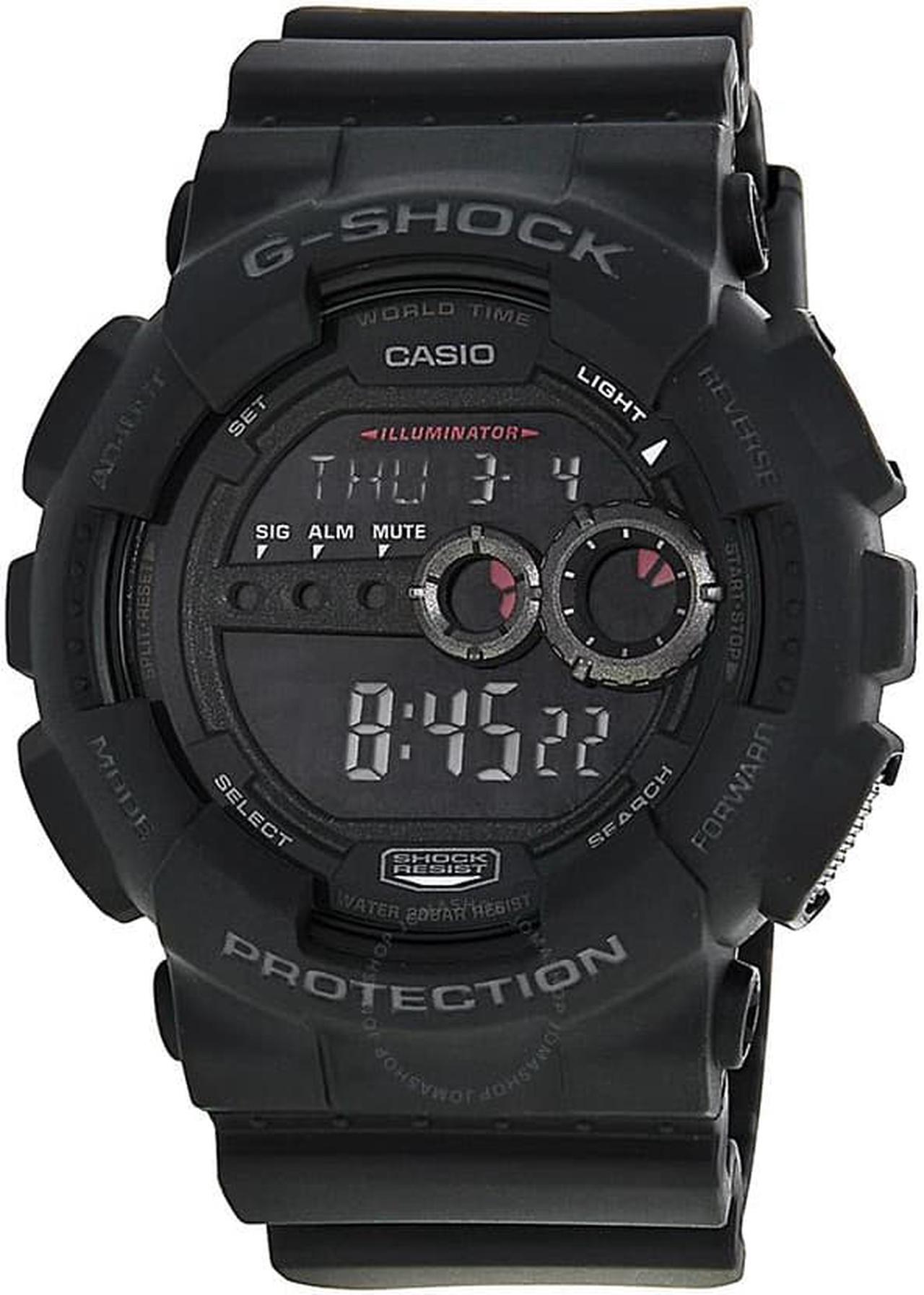 Alt view image 2 of 11 - Casio GD1001B Mens Black G-Shock Military Watch
