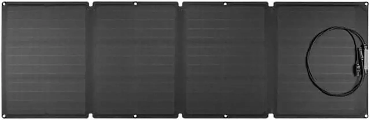Main image of EcoFlow 110W Portable Solar Panel for Power Station, Foldable Solar Charger with Adjustable Kickstand, Waterproof IP67 for Outdoor Camping,RV,off Grid System