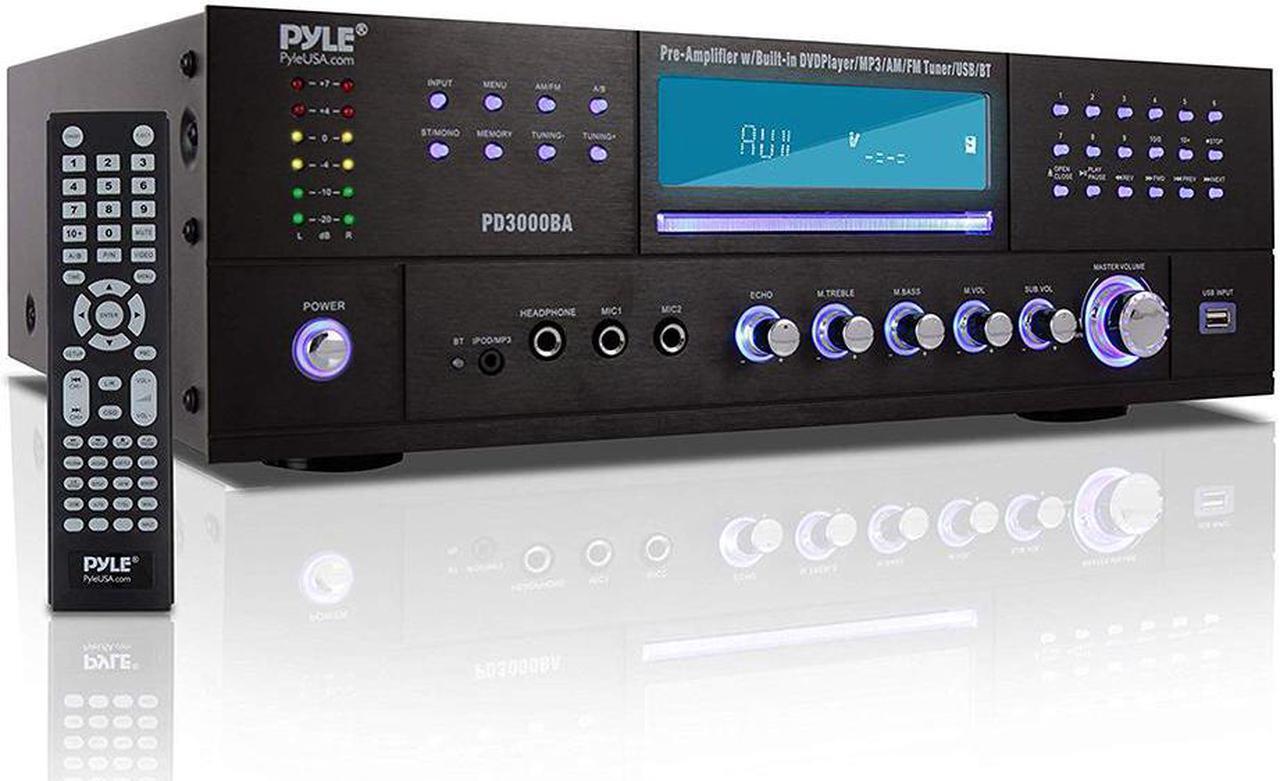 Main image of Pyle PD3000BA Home Theater Preamplifier Bluetooth Audio & Video Stereo Receiver