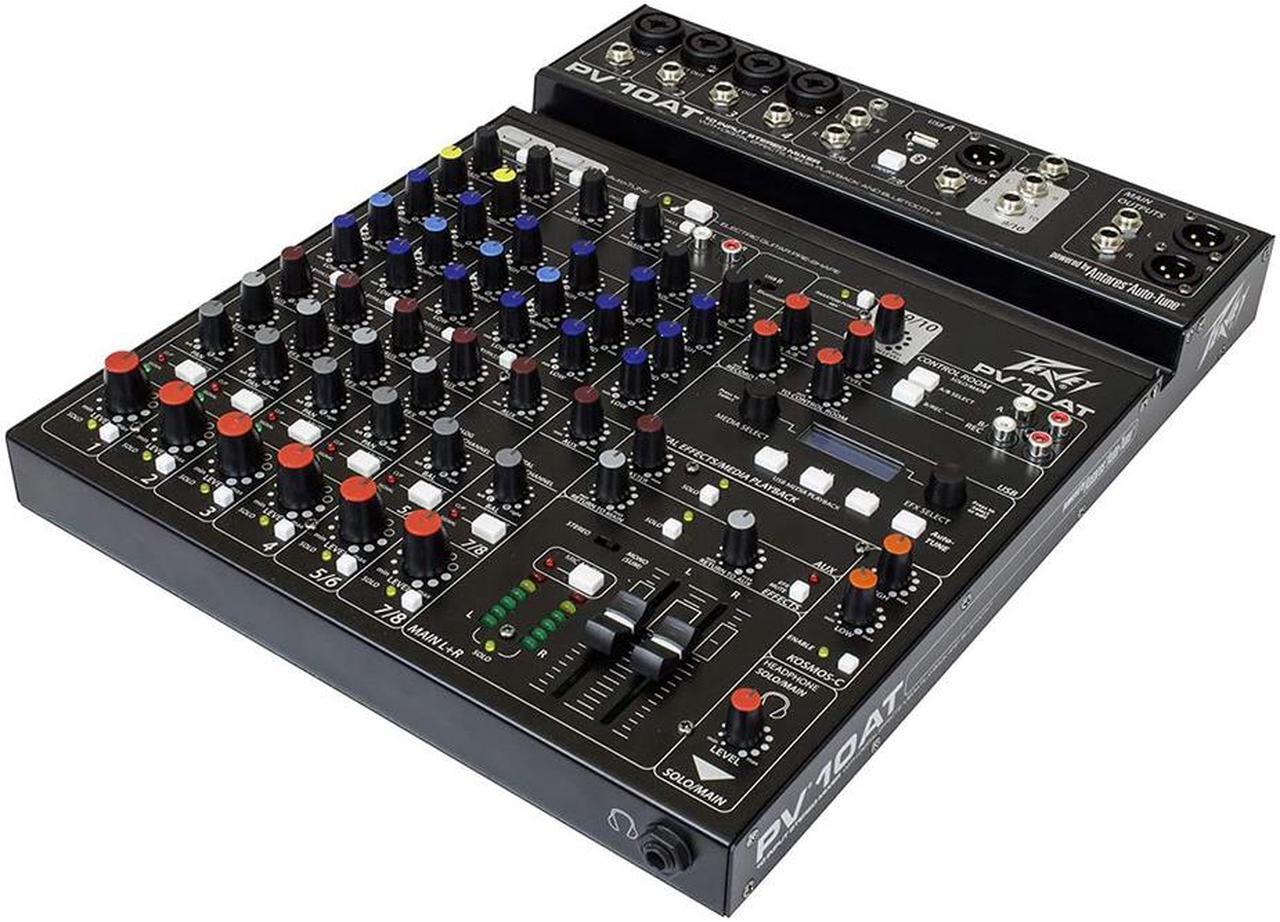 Alt view image 6 of 13 - Peavey PV 10 AT Mixer with Autotune