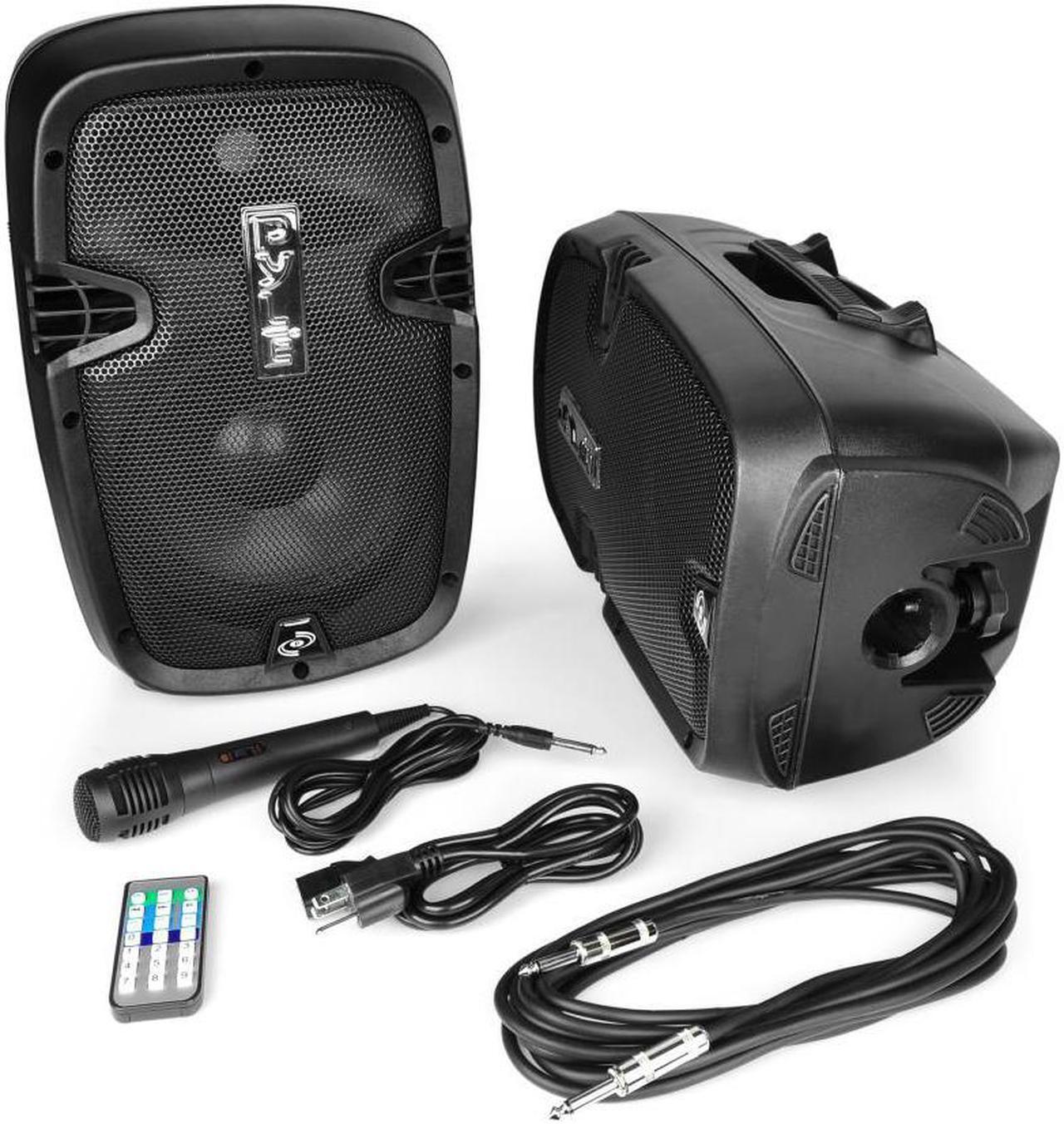 Alt view image 6 of 12 - Pyle Pro PPHP849KT 700-Watt Active/Passive Dual Speaker System Kit
