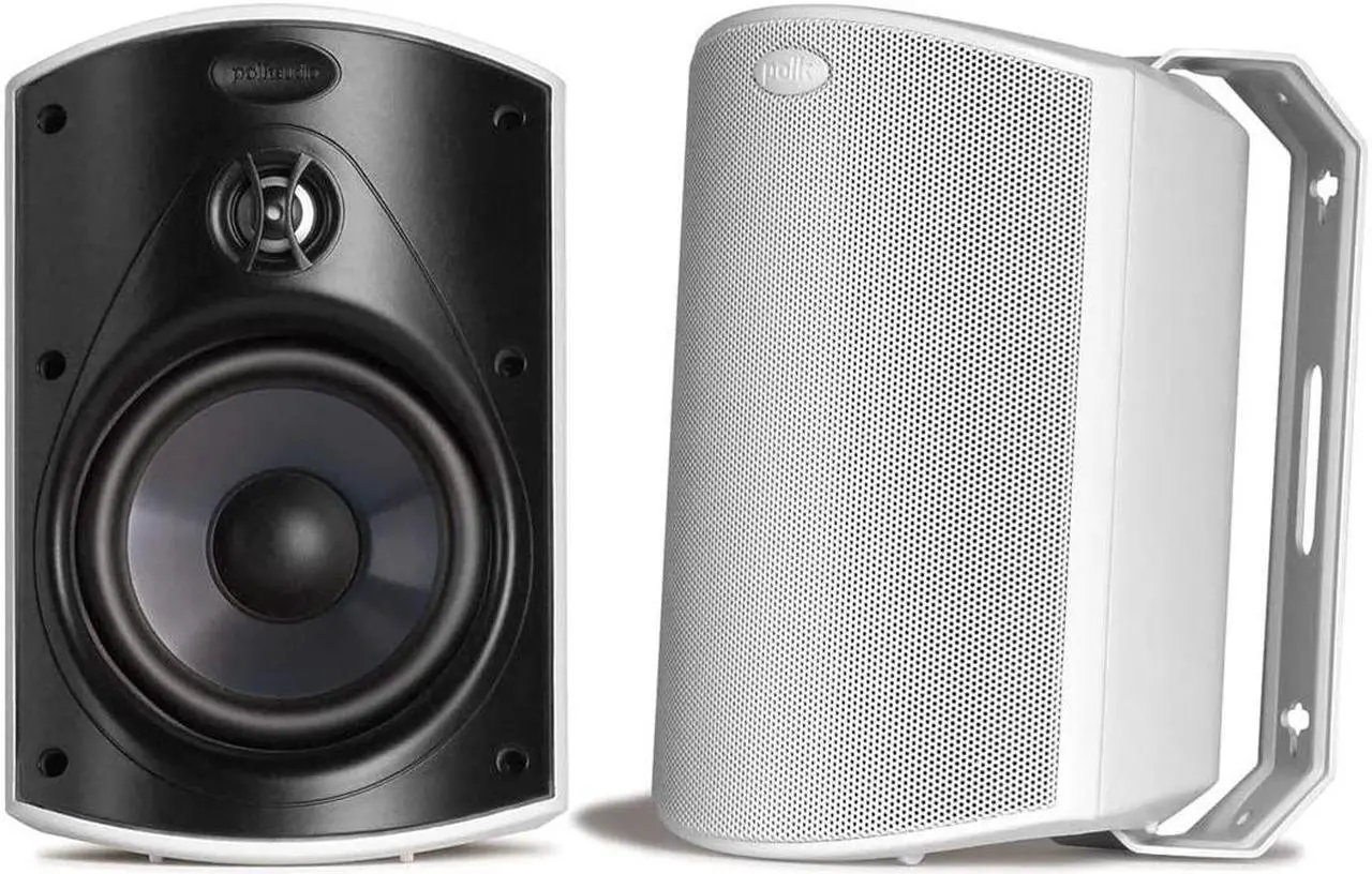Alt view image 13 of 16 - Polk Audio Atrium5 All Weather Outdoor Loudspeakers with 5" Drivers and 3/4" Tweeters (Pair/White)