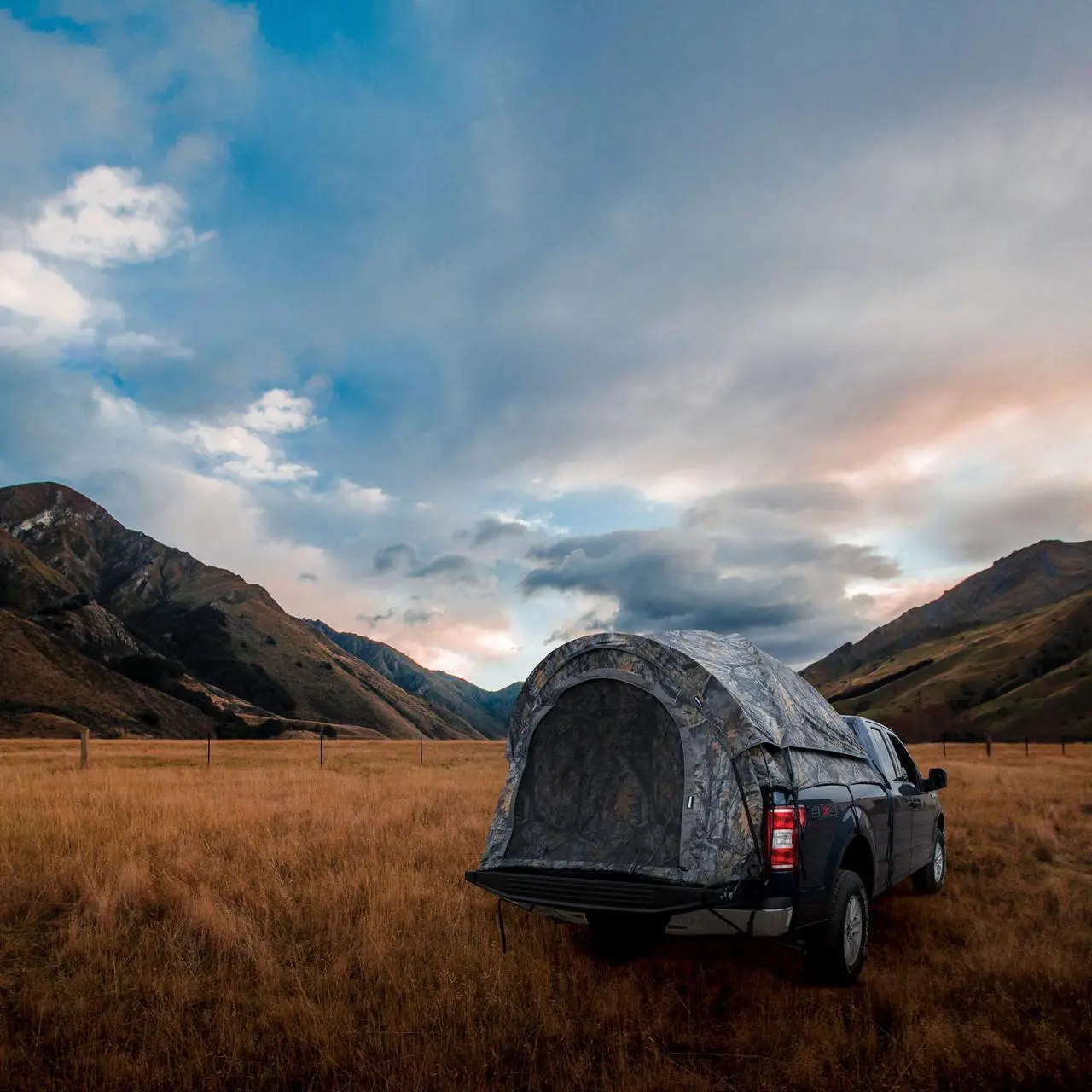 Alt view image 13 of 17 - Napier Backroadz Truck Tent Compact Regular Box Camo
