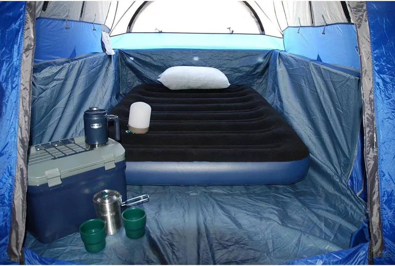 Alt view image 5 of 13 - Napier Outdoors Sportz Full-Size Truck Air Mattress with Built-in Hand Pump