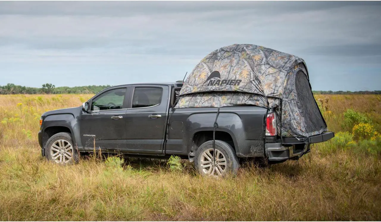 Alt view image 9 of 17 - Napier Backroadz Truck Tent Compact Regular Box Camo