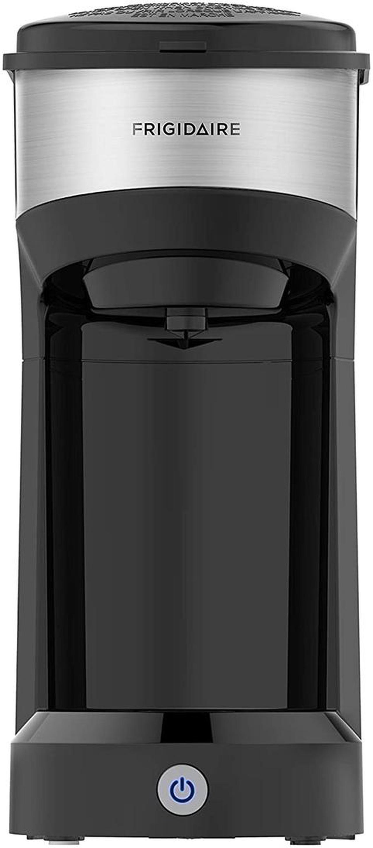 Frigidaire ECMK103 1 C Single Serve Coffee Maker w/ Fast Brew Technology, Black