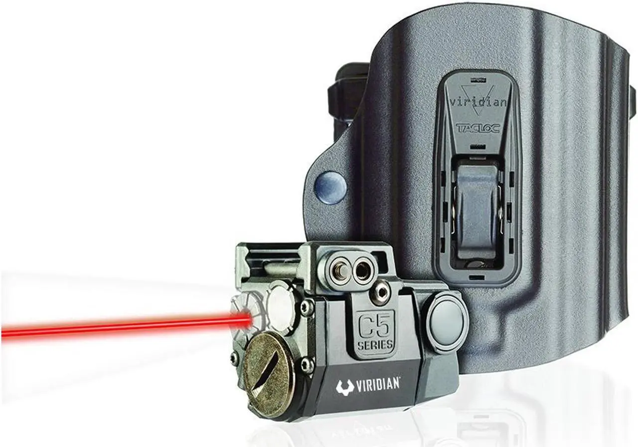 Main image of Viridian C5L 1 Mile Range Handgun Laser Sight and Tactical Gun Light w/ Holster