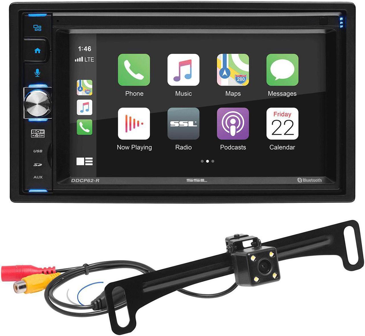 Main image of Sound Storm Double DIN Multimedia Player w/ 6.2 Inch Touchscreen and Rear Camera