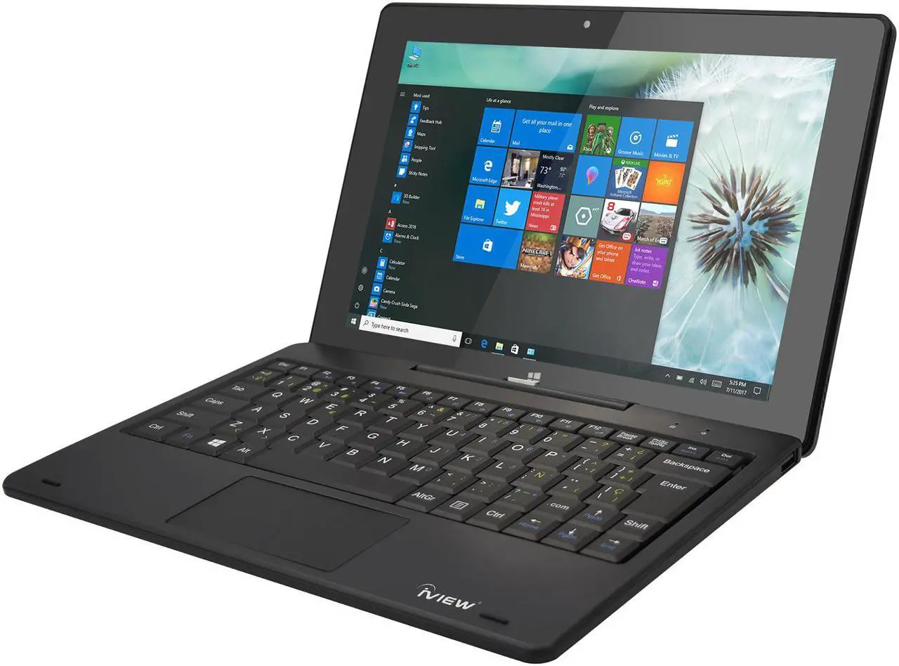 Main image of iView Magnus IV 4G LTE - 10.1" Touch Screen, 2-in-1 Laptop with Docking Keyboard