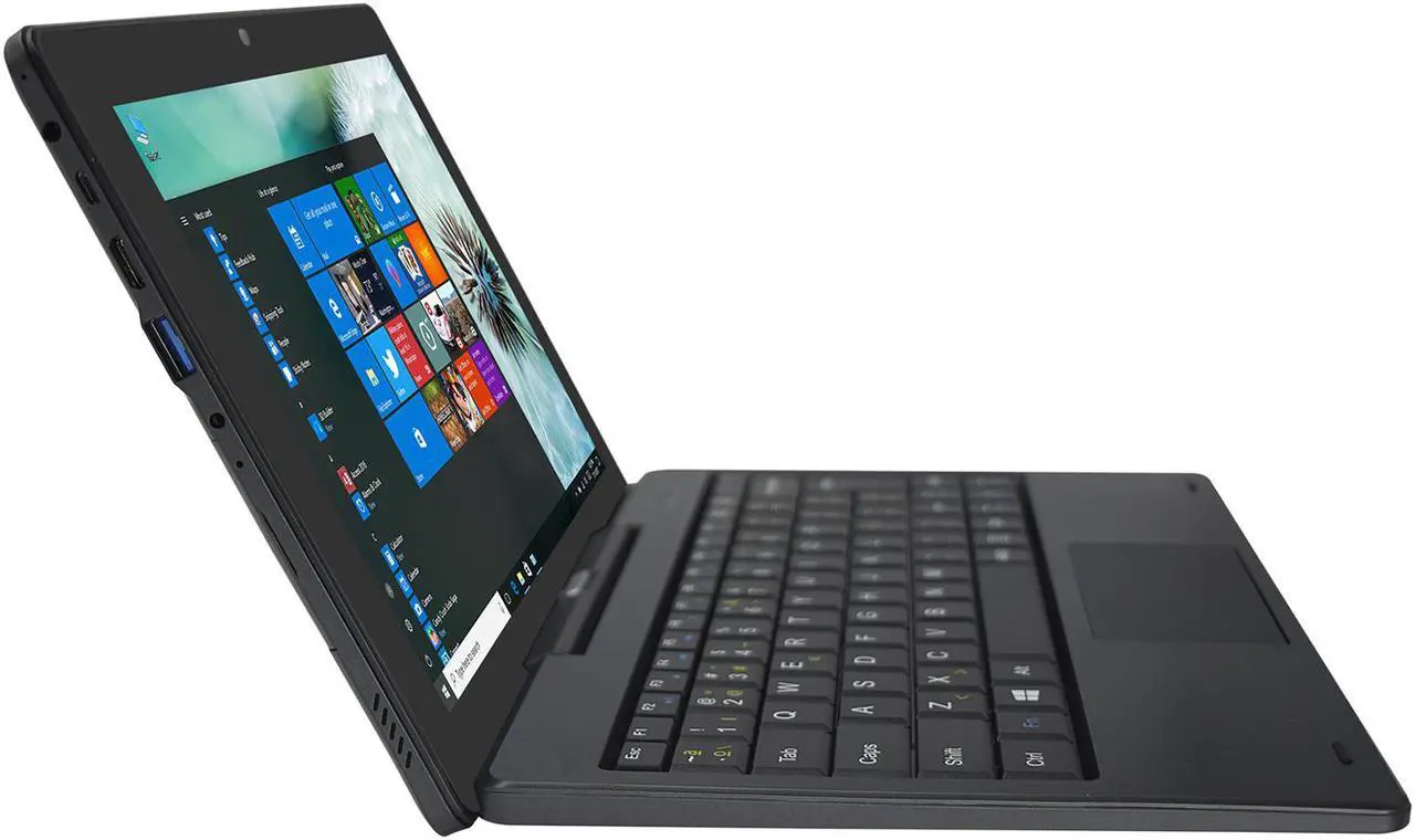 Alt view image 2 of 5 - iView Magnus IV 4G LTE - 10.1" Touch Screen, 2-in-1 Laptop with Docking Keyboard
