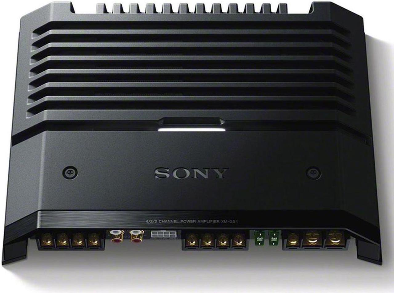 Alt view image 2 of 13 - Sony XMGS4 4 Channel Class AB High Resolution MOSFET Car Audio Stereo Amplifier