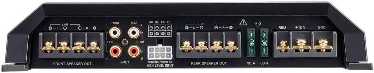 Alt view image 4 of 13 - Sony XMGS4 4 Channel Class AB High Resolution MOSFET Car Audio Stereo Amplifier